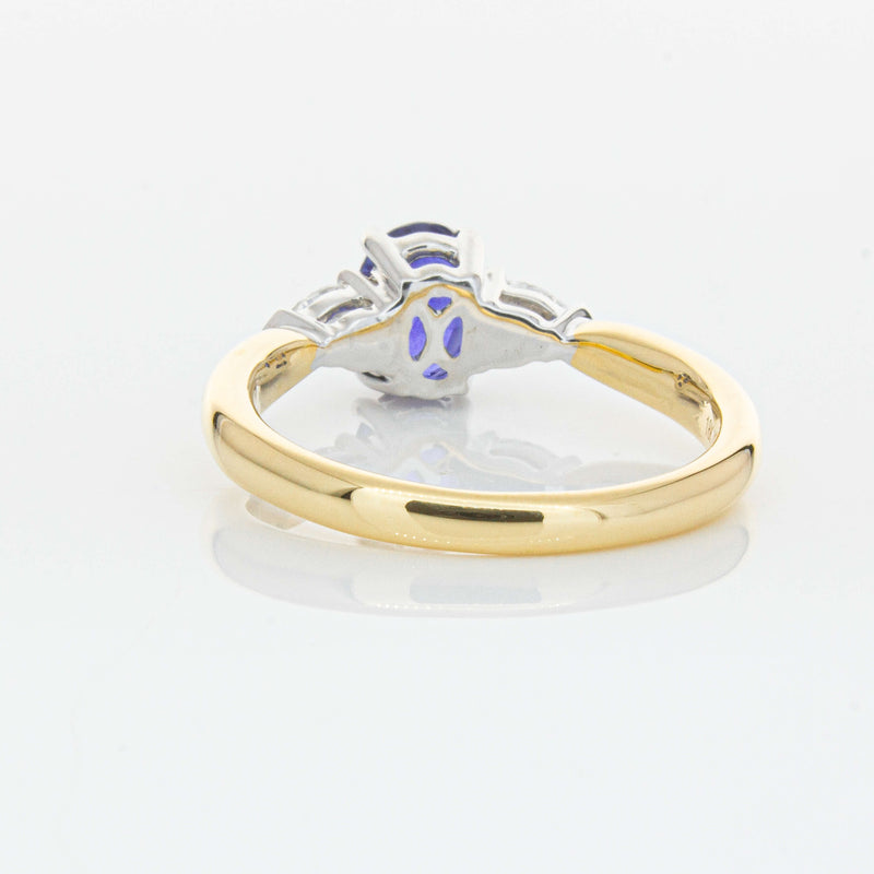 18ct Yellow Gold 1.25ct Sapphire & Diamond Ayla Ring-Ring-Walker & Hall
