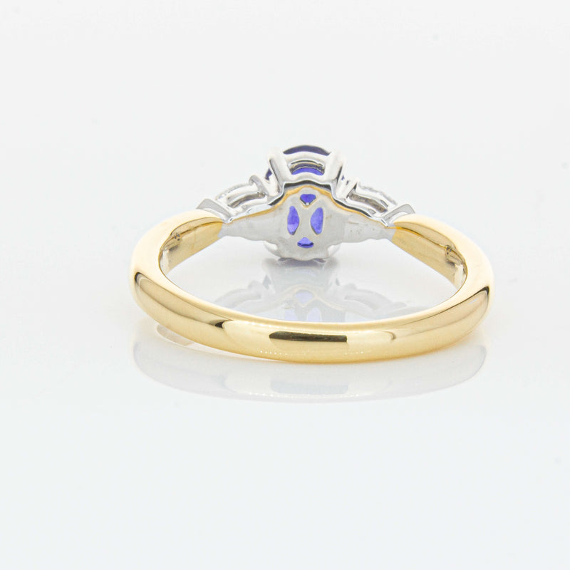 18ct Yellow Gold 1.25ct Sapphire & Diamond Ayla Ring-Ring-Walker & Hall