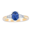 18ct Yellow Gold 1.25ct Sapphire & Diamond Ayla Ring-Ring-Walker & Hall