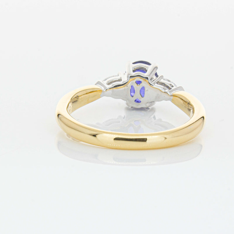 18ct Yellow Gold 1.25ct Sapphire & Diamond Ayla Ring-Ring-Walker & Hall