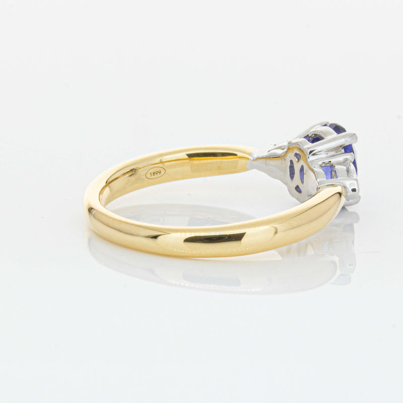 18ct Yellow Gold 1.25ct Sapphire & Diamond Ayla Ring-Ring-Walker & Hall
