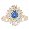 18ct Yellow Gold .71ct Sapphire & Diamond Kira Ring-Ring-Walker & Hall