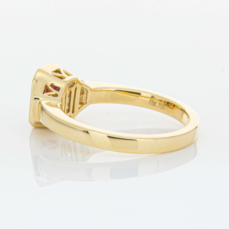 18ct Yellow Gold 1.59ct Ruby & Diamond Ring-Ring-Walker & Hall