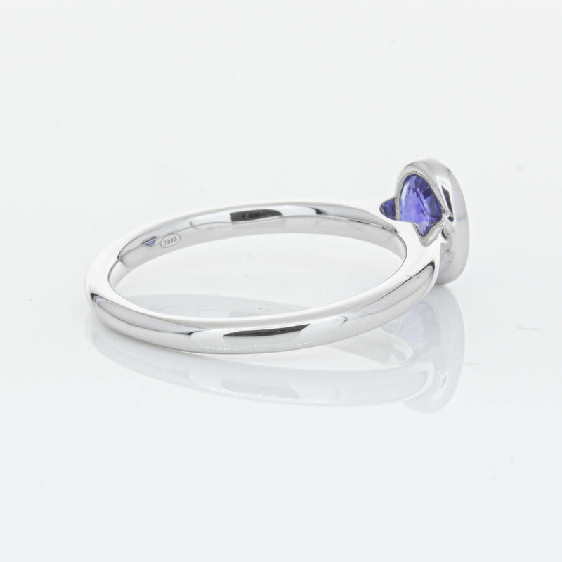 18ct White Gold 1.14ct Sapphire Natalia Ring-Ring-Walker & Hall