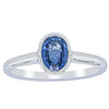 18ct White Gold 1.14ct Sapphire Natalia Ring-Ring-Walker & Hall