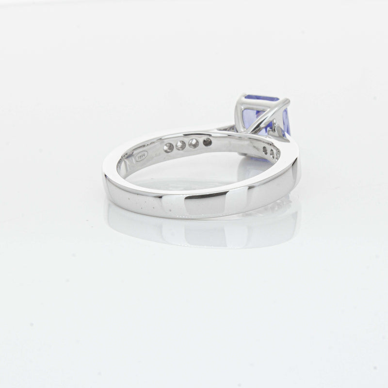 18ct White Gold 1.89ct Sapphire Avalon Ring-Ring-Walker & Hall