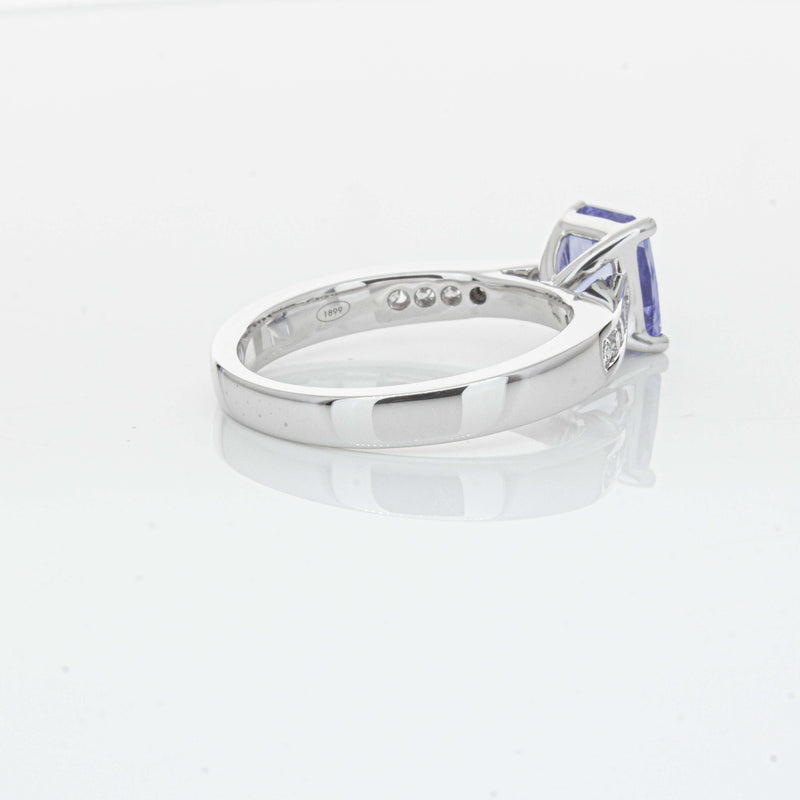 18ct White Gold 1.89ct Sapphire Avalon Ring-Ring-Walker & Hall