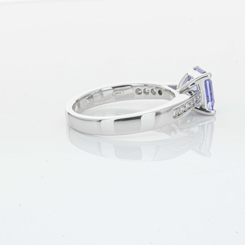 18ct White Gold 1.89ct Sapphire Avalon Ring-Ring-Walker & Hall