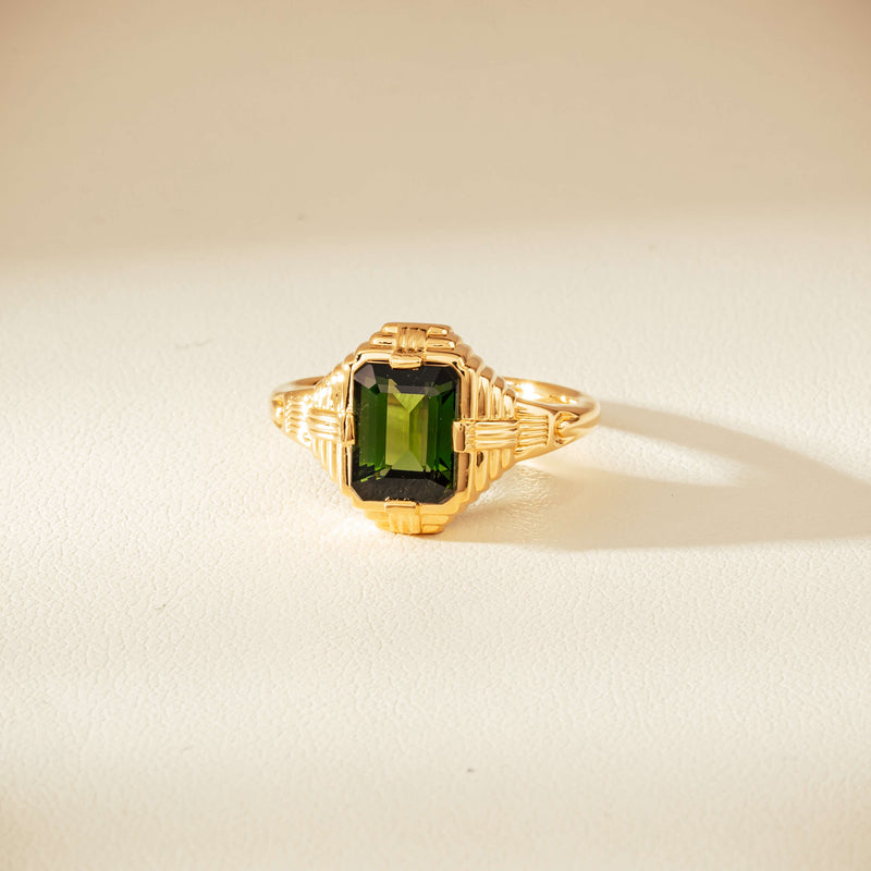 14ct Yellow Gold 2.38ct Tourmaline Nile Ring - Ring - Walker & Hall