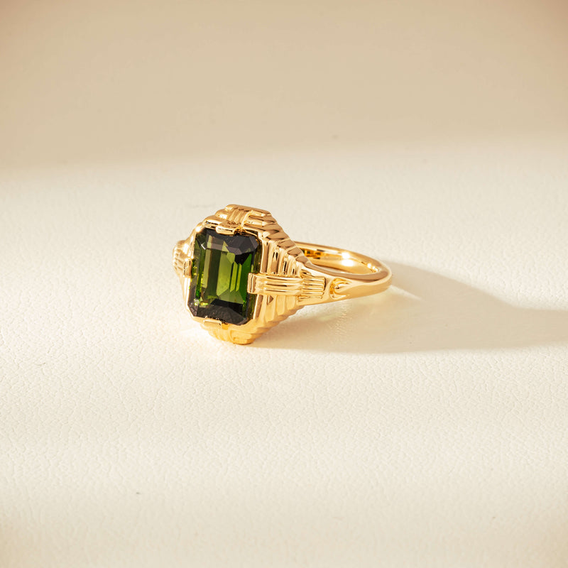 14ct Yellow Gold 2.38ct Tourmaline Nile Ring - Ring - Walker & Hall