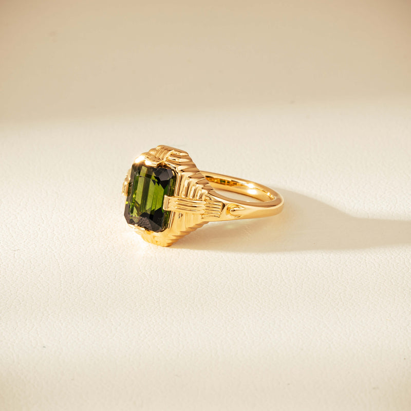 14ct Yellow Gold 2.38ct Tourmaline Nile Ring - Ring - Walker & Hall