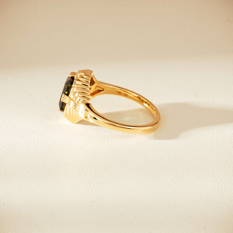 14ct Yellow Gold 2.38ct Tourmaline Nile Ring - Ring - Walker & Hall