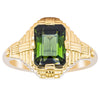 14ct Yellow Gold 2.38ct Tourmaline Nile Ring-Ring-Walker & Hall