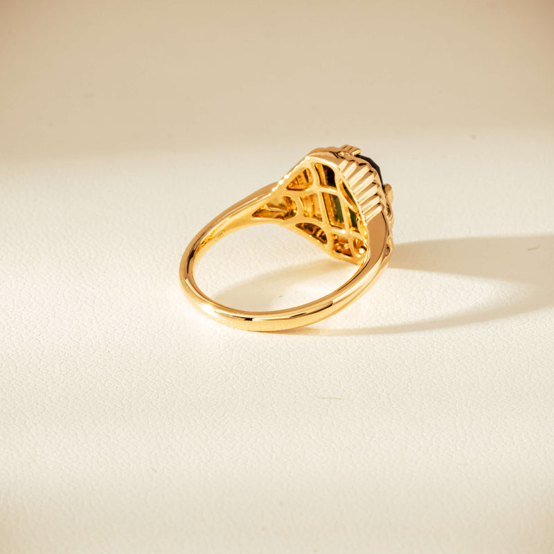 14ct Yellow Gold 2.38ct Tourmaline Nile Ring - Ring - Walker & Hall
