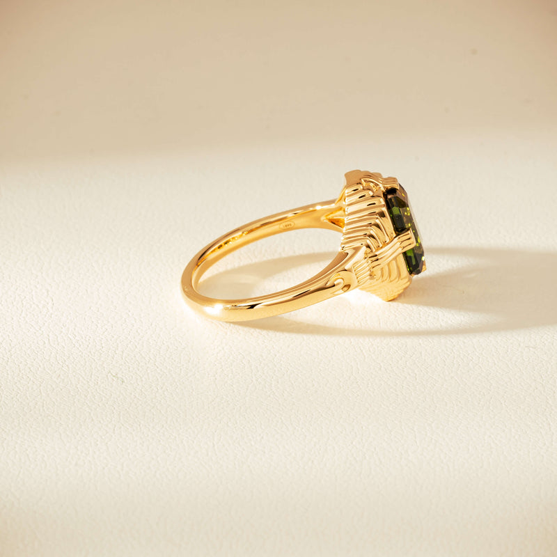 14ct Yellow Gold 2.38ct Tourmaline Nile Ring - Ring - Walker & Hall