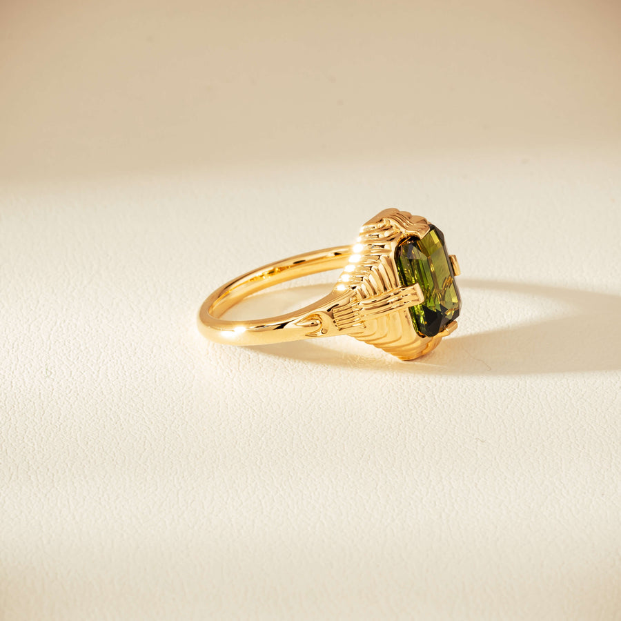 14ct Yellow Gold 2.38ct Tourmaline Nile Ring - Ring - Walker & Hall