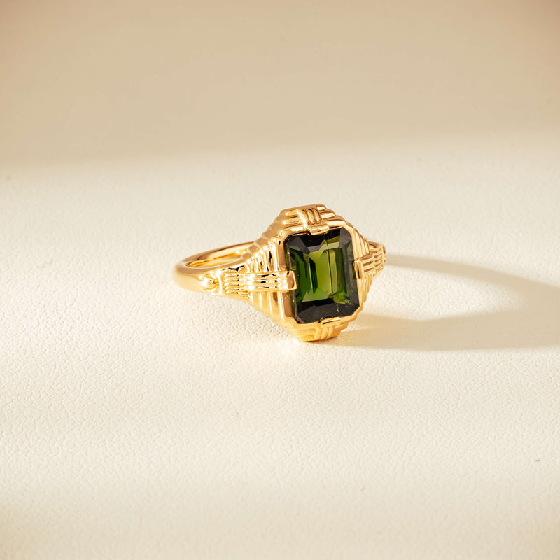 14ct Yellow Gold 2.38ct Tourmaline Nile Ring - Ring - Walker & Hall