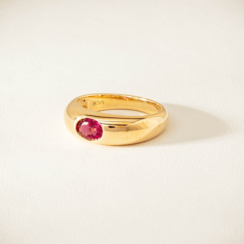 9ct Yellow Gold .57ct Pink Sapphire Kylie Ring - Ring - Walker & Hall