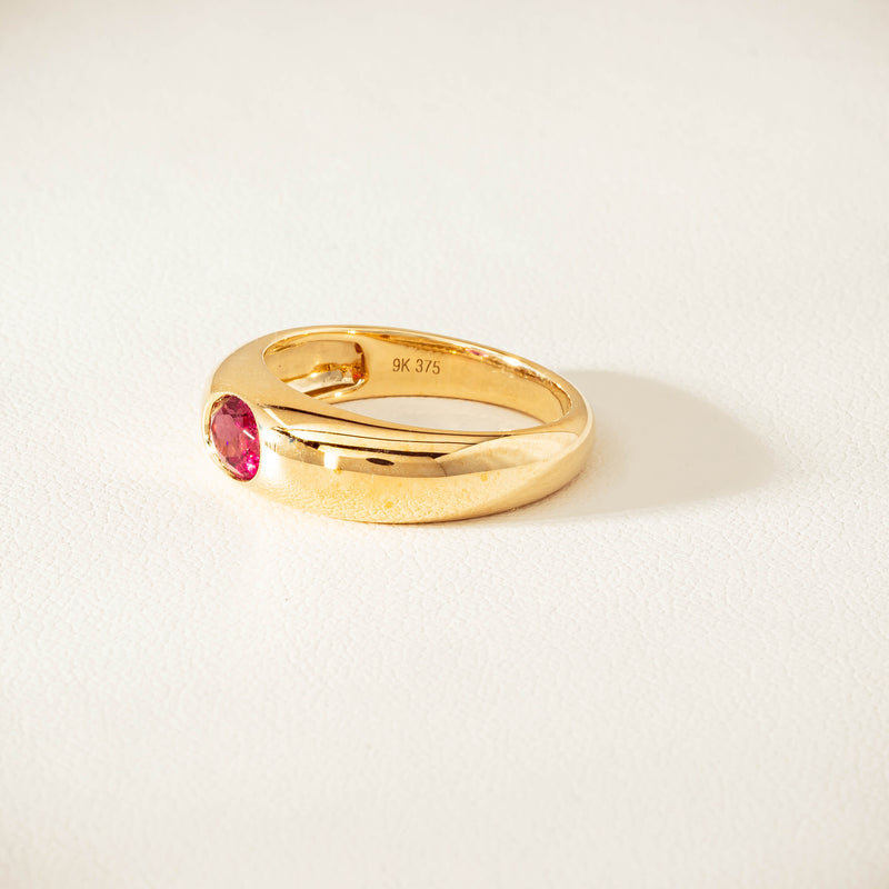 9ct Yellow Gold .57ct Pink Sapphire Kylie Ring - Ring - Walker & Hall