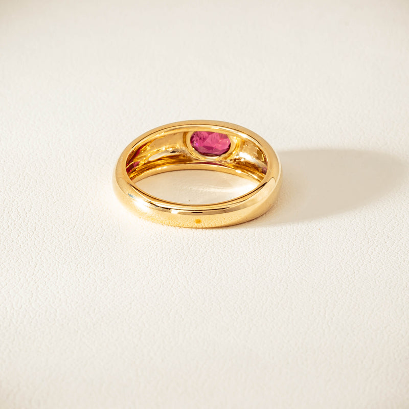 9ct Yellow Gold .57ct Pink Sapphire Kylie Ring - Ring - Walker & Hall