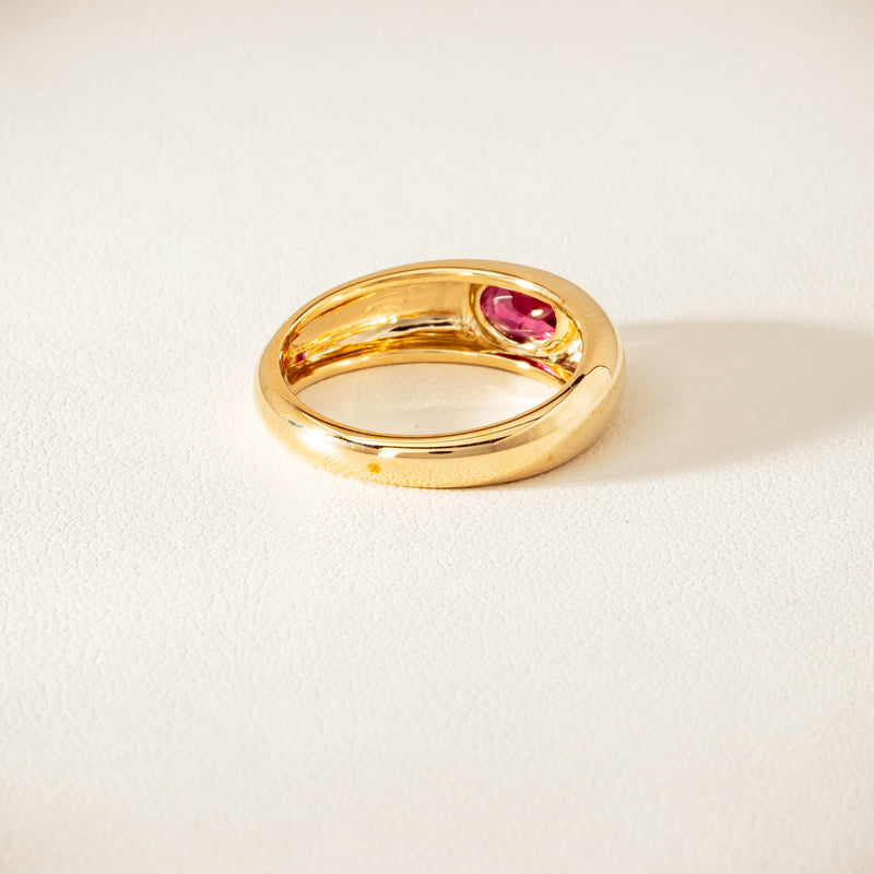 9ct Yellow Gold .57ct Pink Sapphire Kylie Ring - Ring - Walker & Hall
