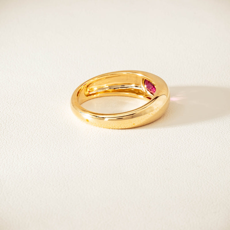 9ct Yellow Gold .57ct Pink Sapphire Kylie Ring - Ring - Walker & Hall