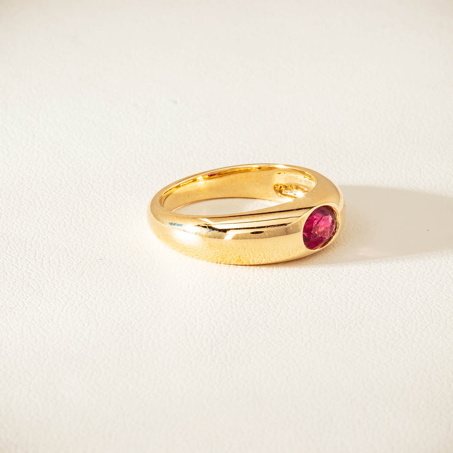 9ct Yellow Gold .57ct Pink Sapphire Kylie Ring - Ring - Walker & Hall