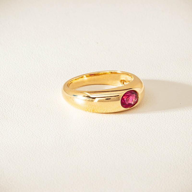 9ct Yellow Gold .57ct Pink Sapphire Kylie Ring - Ring - Walker & Hall
