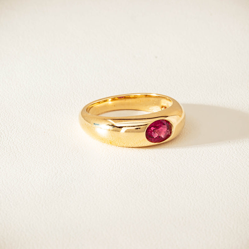 9ct Yellow Gold .57ct Pink Sapphire Kylie Ring - Ring - Walker & Hall