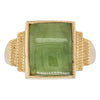Vintage 9ct Yellow Gold Greenstone Ring - Ring - Walker & Hall