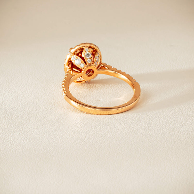 18ct Rose Gold 2.45ct Tourmaline & Diamond Sierra Ring - Ring - Walker & Hall
