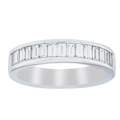 18ct White Gold .80ct Diamond Eternity Ring-Ring-Walker & Hall
