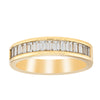 18ct Yellow Gold .80ct Baguette Diamond Eternity Ring-Ring-Walker & Hall