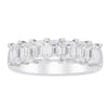 18ct White Gold 2.00ct Emerald Cut Diamond Asra Ring-Ring-Walker & Hall