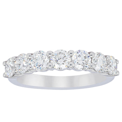 18ct White Gold 1.63ct Diamond Panorama Ring-Ring-Walker & Hall