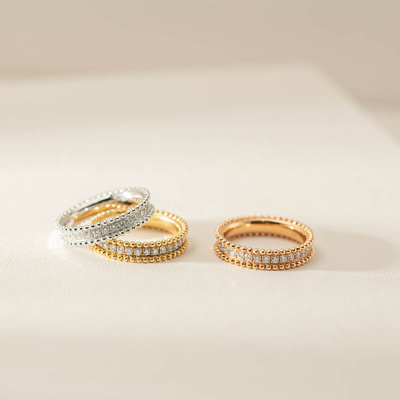 18ct White Gold .32ct Diamond Juno Ring-Ring-Walker & Hall