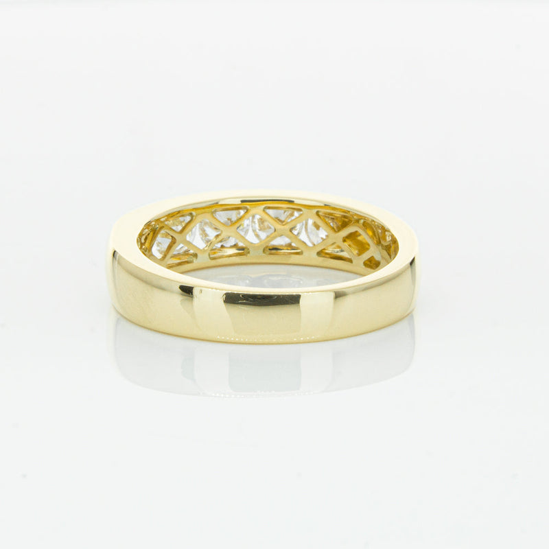 18ct Yellow Gold 1.00ct Diamond Loire Ring-Ring-Walker & Hall