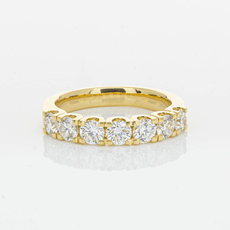 18ct Yellow Gold Diamond Rialto Ring-Ring-Walker & Hall