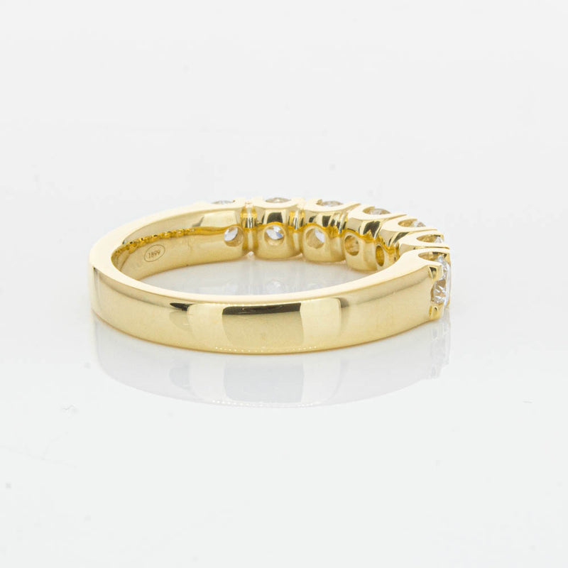 18ct Yellow Gold Diamond Rialto Ring-Ring-Walker & Hall