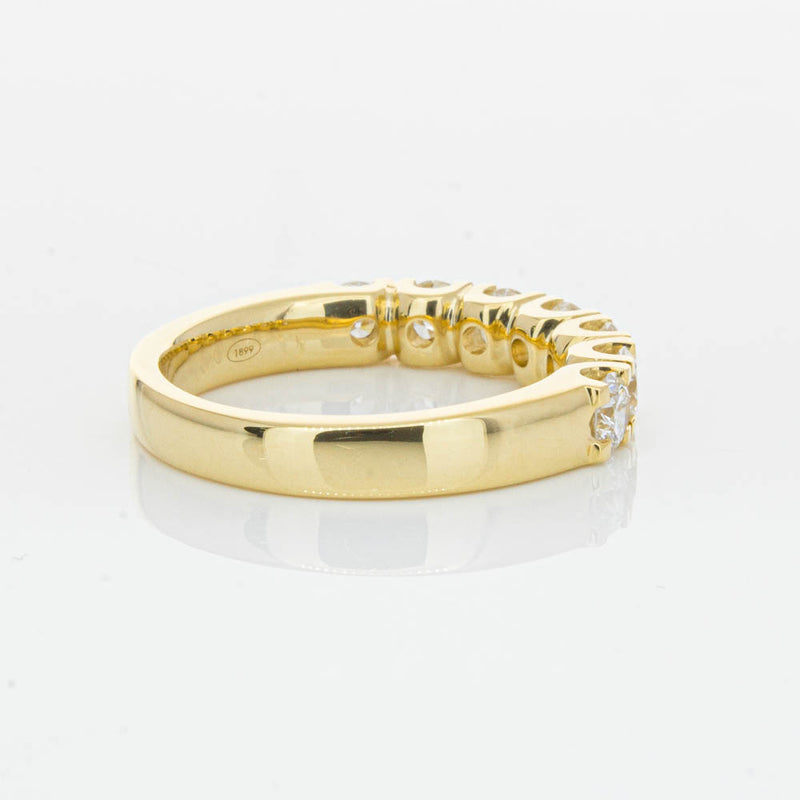 18ct Yellow Gold Diamond Rialto Ring-Ring-Walker & Hall