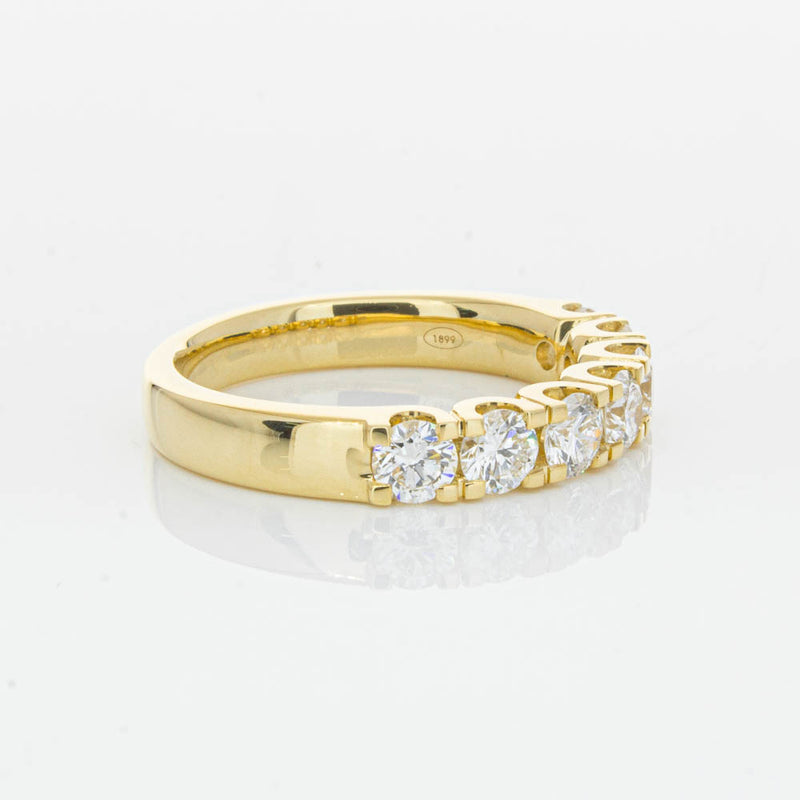 18ct Yellow Gold Diamond Rialto Ring-Ring-Walker & Hall