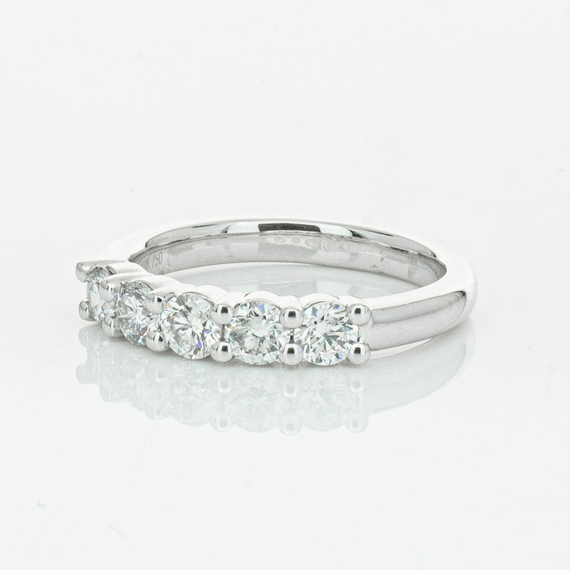 18ct White Gold .80ct Diamond Panorama Ring-Ring-Walker & Hall