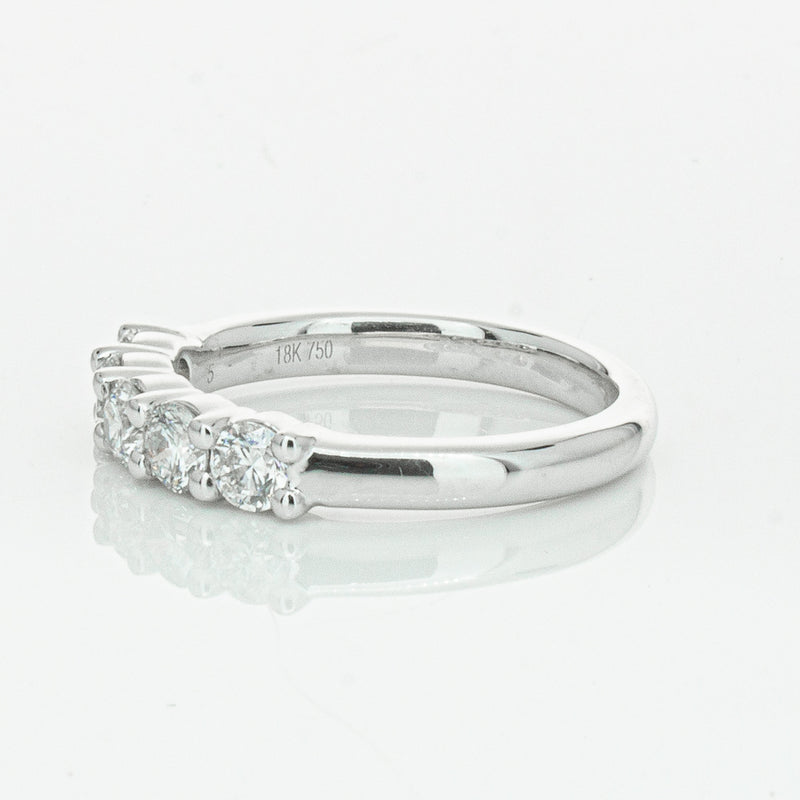 18ct White Gold .80ct Diamond Panorama Ring-Ring-Walker & Hall