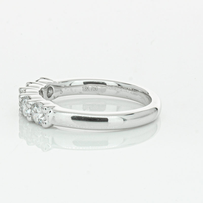18ct White Gold .80ct Diamond Panorama Ring-Ring-Walker & Hall