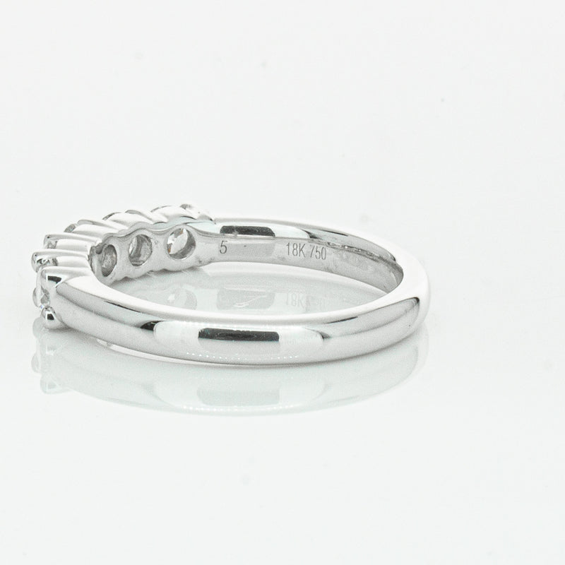 18ct White Gold .80ct Diamond Panorama Ring-Ring-Walker & Hall