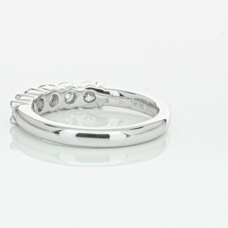 18ct White Gold .80ct Diamond Panorama Ring-Ring-Walker & Hall