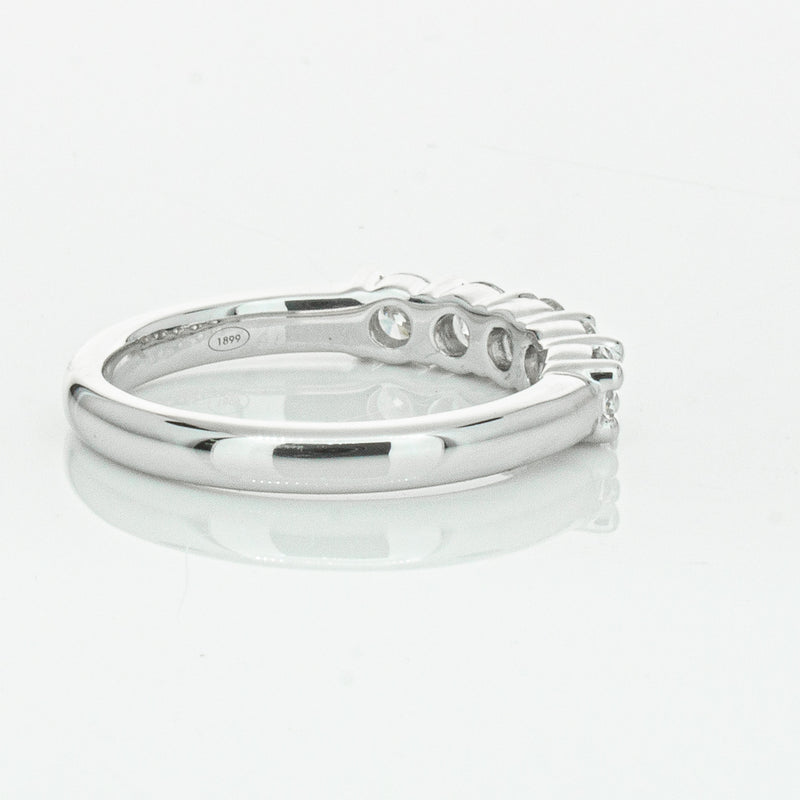 18ct White Gold .80ct Diamond Panorama Ring-Ring-Walker & Hall