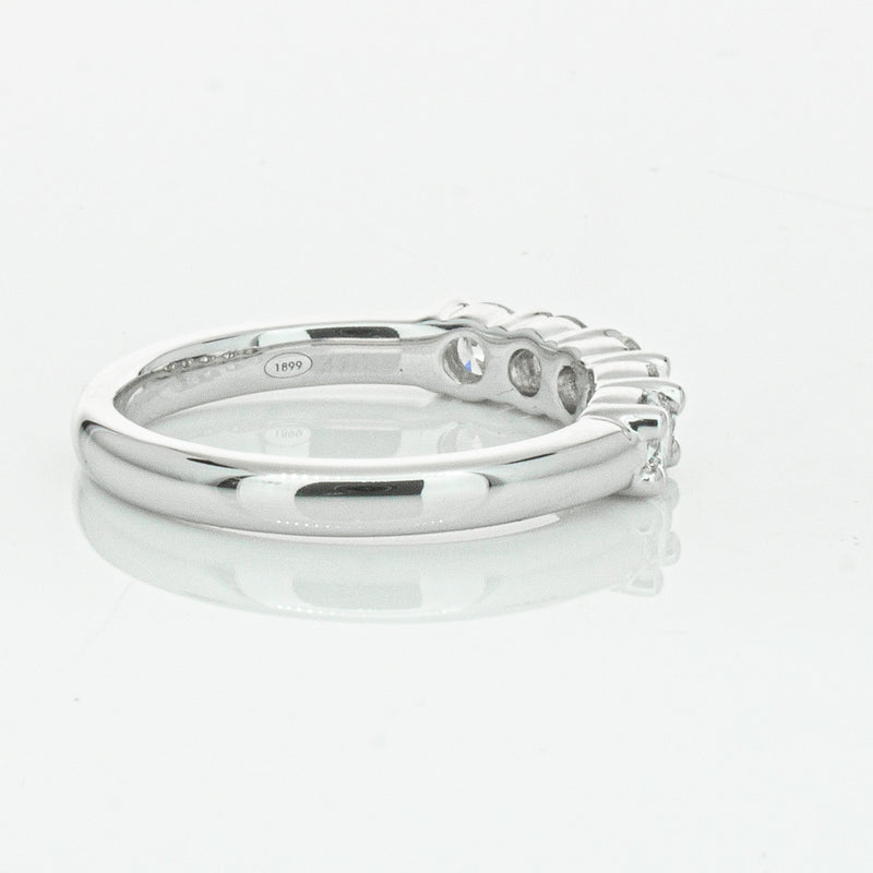 18ct White Gold .80ct Diamond Panorama Ring-Ring-Walker & Hall