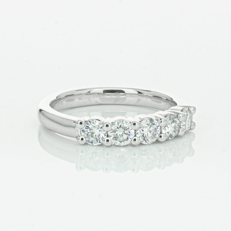 18ct White Gold .80ct Diamond Panorama Ring-Ring-Walker & Hall
