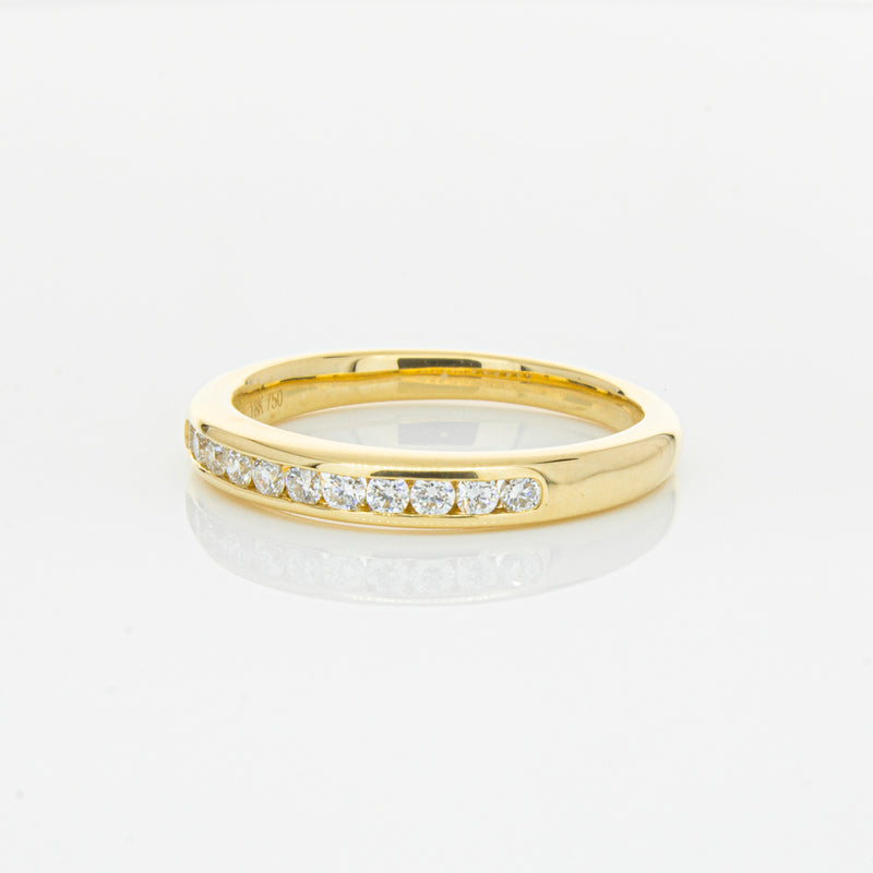 18ct Yellow Gold .25ct Diamond Ring-Ring-Walker & Hall